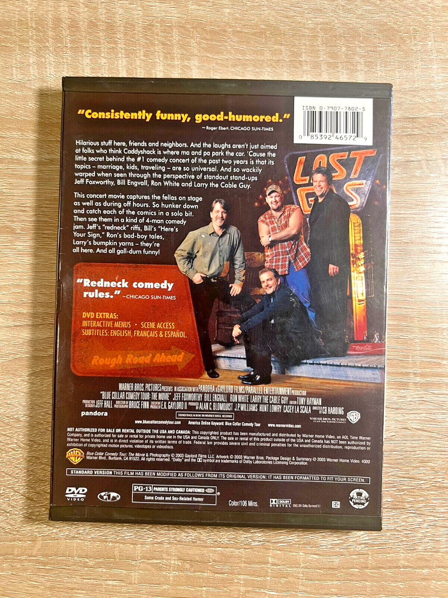 Blue Collar Comedy Tour The Movie DVD 2003 Jeff Foxworthy Larry