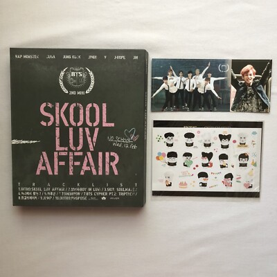 BTS SKOOL LUV AFFAIR 2nd Mini Album CD with TAEHYUNG Photocard PC