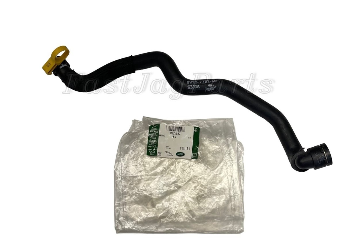 Jaguar XF XJ Oil Cooler Hose C2Z4537 GENUINE | eBay