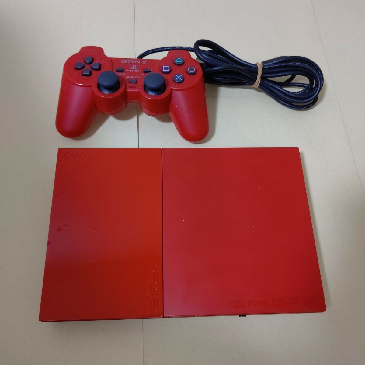 PS2 Slim Console SCPH-90000 CINNABAR RED Playstation 2 F/S | eBay