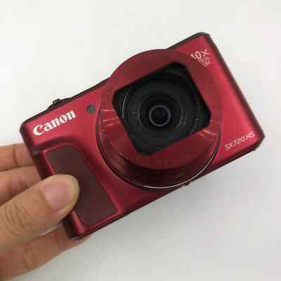 Canon PowerShot SX720 HS 20.3MP Compact Digital Camera RED 40x Wi