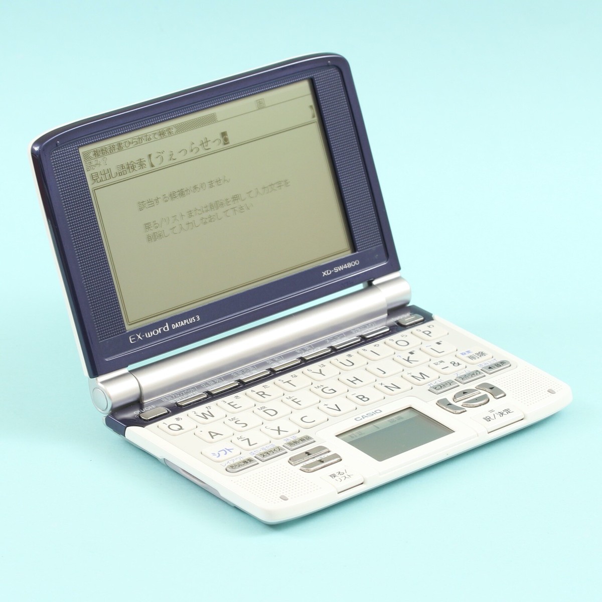 CASIO EX-word DATAPLUS 3 XD-SW4800 Japanese Electronic Dictionary