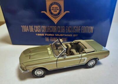 Franklin Mint 1968 Ford Mustang GT Convertible Limited Edition 1