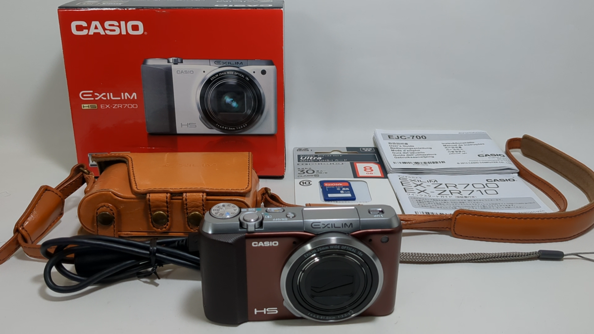 CASIO EXILIM EX-ZR700 Pink [NEAR MINT in Box] Digital Camera FROM