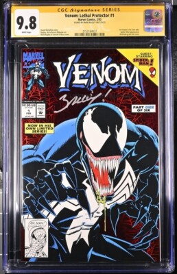 Venom Lethal Protector #1 CGC Signature Series 9.8 Signed Mark