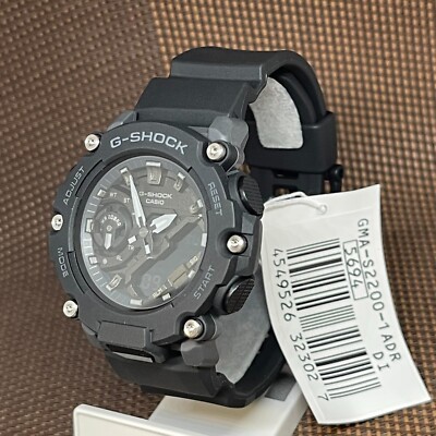 Casio G-Shock GMA-S2200-1A GMA Black Analog Digital Ladies Casual