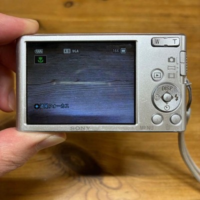 Sony Cyber-Shot DSC-W830 20.1MP 8x Digital silver only Japanese | eBay