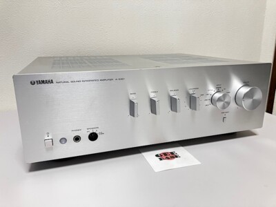 Yamaha A-S301 Integrated Amplifier Silver Confirmed Operation Free