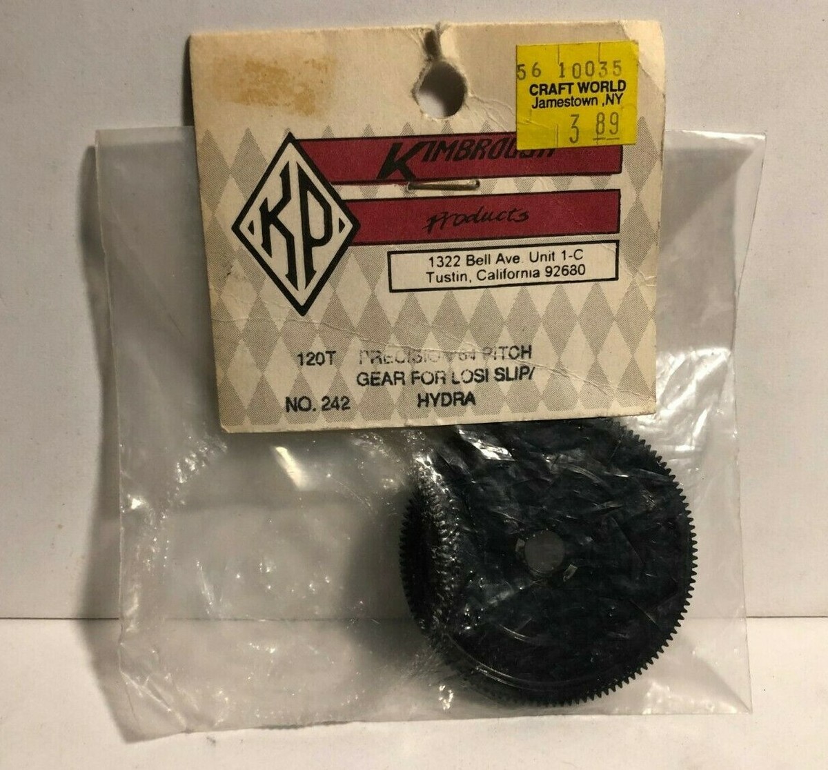 Kimbrough 242 Spur Gear 120 Tooth 64 Pitch for Hydra-Drive JRX-T