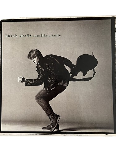 Bryan Adams - Cuts Like A Knife Vinyl LP (Japan 1983) AMP-28069 VG