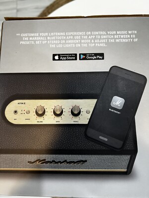 Marshall Acton II Bluetooth Speaker - Black EU/US | eBay