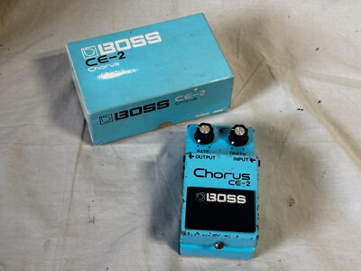 Boss CE-2 CE2 Chorus Silver Screw Early model #9600 Made in Japan