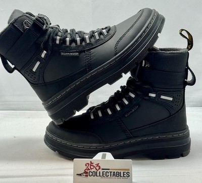 Dr. Martens Combs Tech WX Black Winter Boots Men's 4 Women's 5