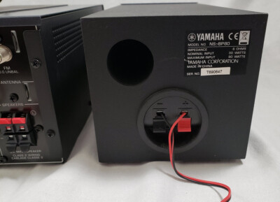 SEE VIDEO WORKS Yamaha CRX-140 CD Receiver Shelf Stereo Radio