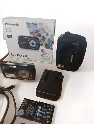 Panasonic Lumix DMC-S1 Digital Camera 12.1MP 2.7