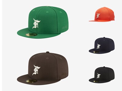 New Era Fear of God ESSENTIAL Fitted Cap Men's WOOL LOGO HAT MENS