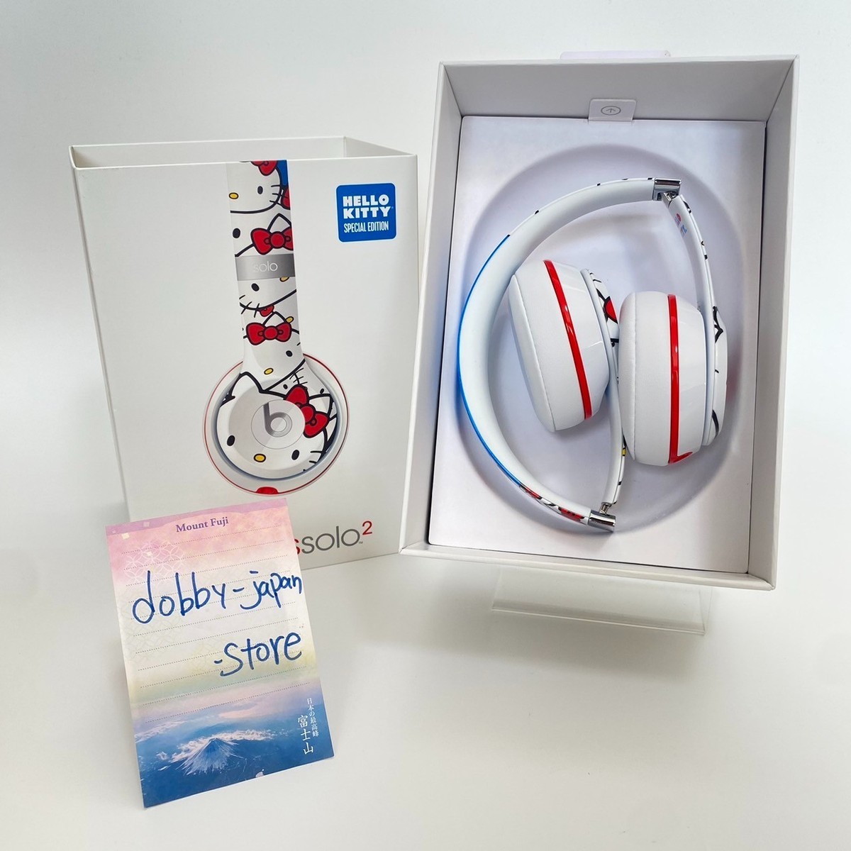 Hello Kitty Beats Solo 2 Special Edition Wired Headphones 3.5mm