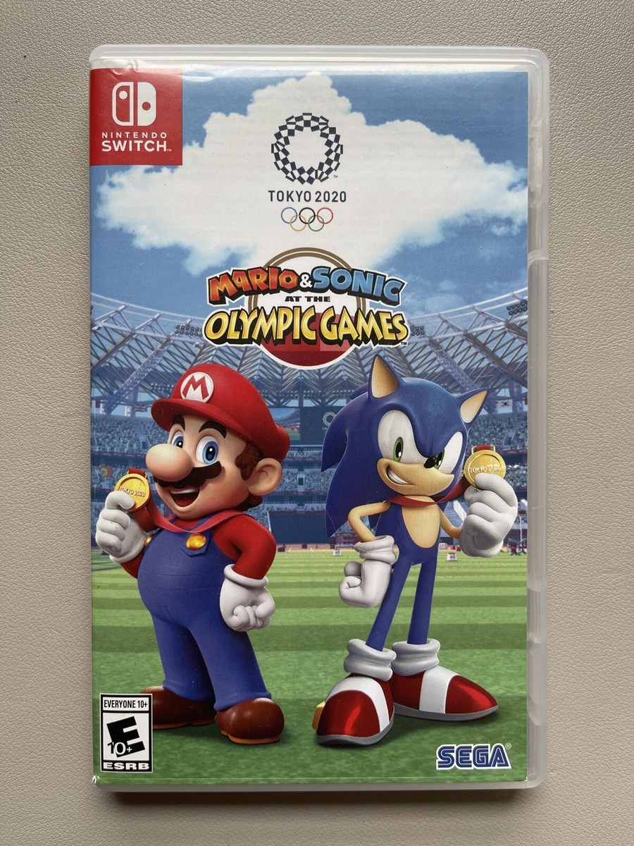 Tokyo 2020 Mario & Sonic at the Olympic Games CASE & COVER ART