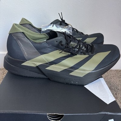 Adidas Adizero Adios Pro 4 M Black Olive JP6314 Size 11.5 New
