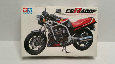 Vintage Tamiya Honda CBR400F Motorcycle Model Kit 1/12 1984 HTF