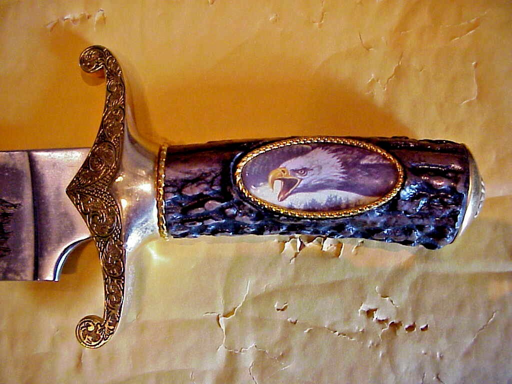 Franklin mint the American Eagle Bowie knife | eBay