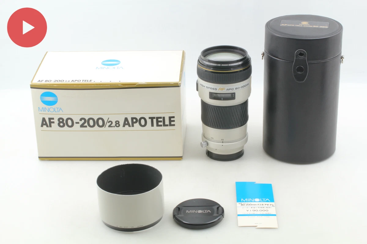 Minolta f/2.8 80-200mm Camera Lenses for sale - eBay