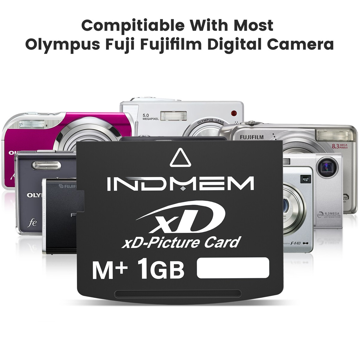 1GB xD-Picture Card M+ 3D Flash Memory Card for Olympus Fujifilm
