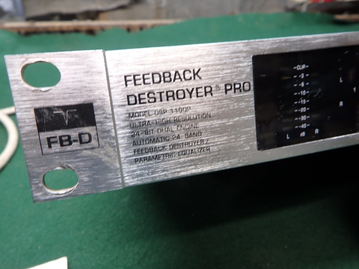 Behringer Feedback Destroyer Pro DSP1124P | eBay