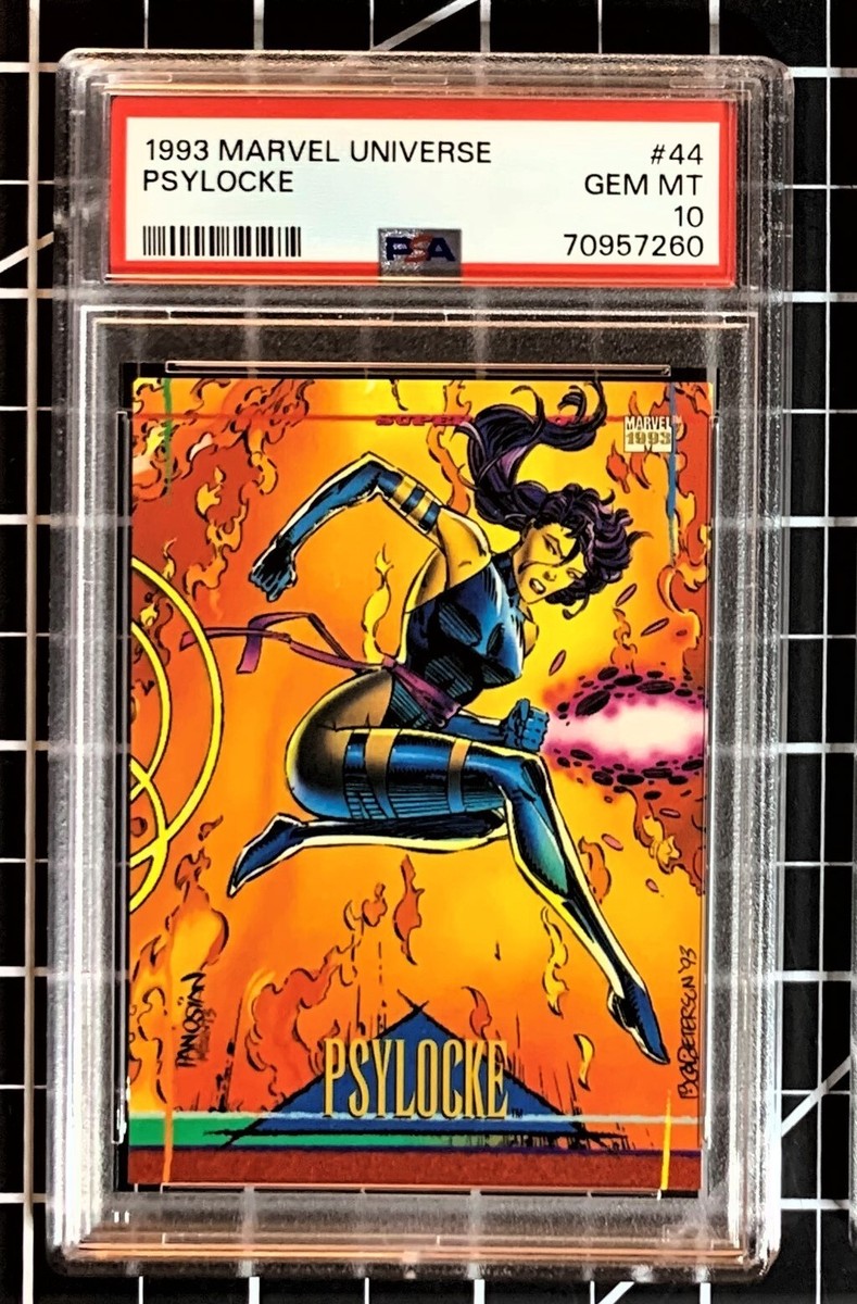 1993 Marvel Universe - #44 Psylocke - PSA 10 GEM MINT | eBay