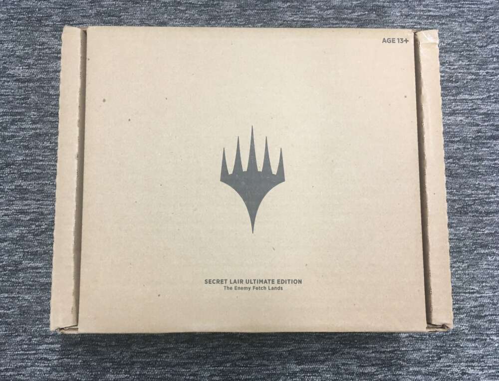 MTG Secret Lair Ultimate Edition The Enemy Fetch Lands Case Sealed