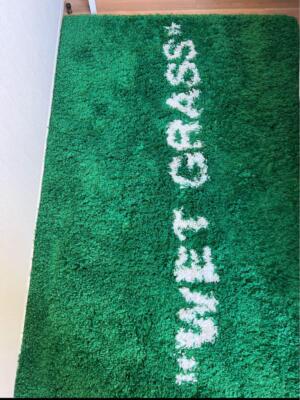 Virgil Abloh x IKEA Abloh Wet Grass Rug Green Off-White 195 x 132
