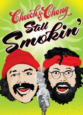 1983 Cheech and Chong still Smokin Movie poster (S) Wall Art Print