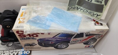 RTR VINTAGE TAMIYA CHEVY S-10 RC TRUCK 58146 FUTABA ESC KYOSHO RX