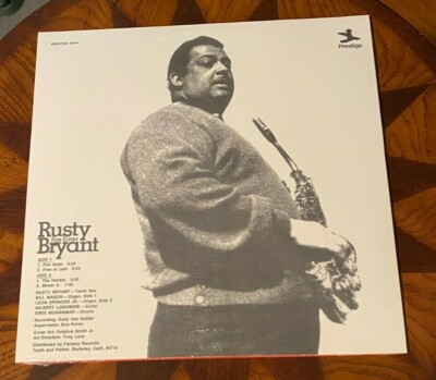 RUSTY BRYANT - Fire Eater ~ PRESTIGE 100124 {sealed reissue} w