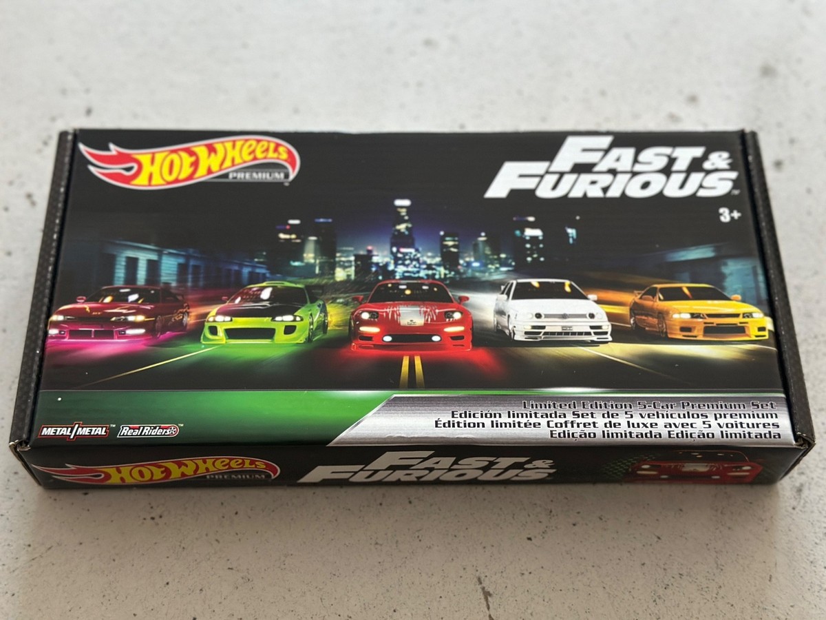 2019 Hot Wheels Premium Fast and Furious ORIGINAL FAST BOX SET