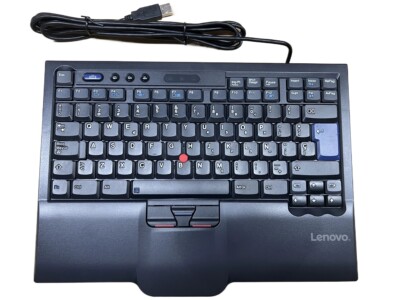 Original Lenovo SK-8845 SK-8845CR USB Wired Keyboard - Spain
