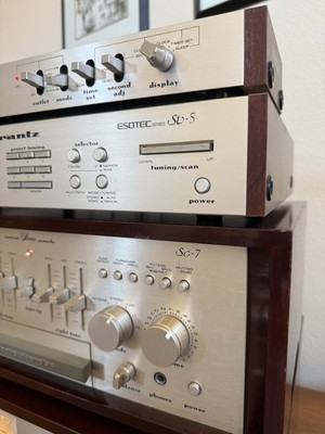 Marantz SM-7 Stereo Power Amp, SC7 Control Console, ST 5 Tuner, AT