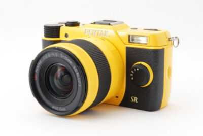 PENTAX Q7 12.4 MP Digital Camera yellow w. 5-15mm lens kit | eBay