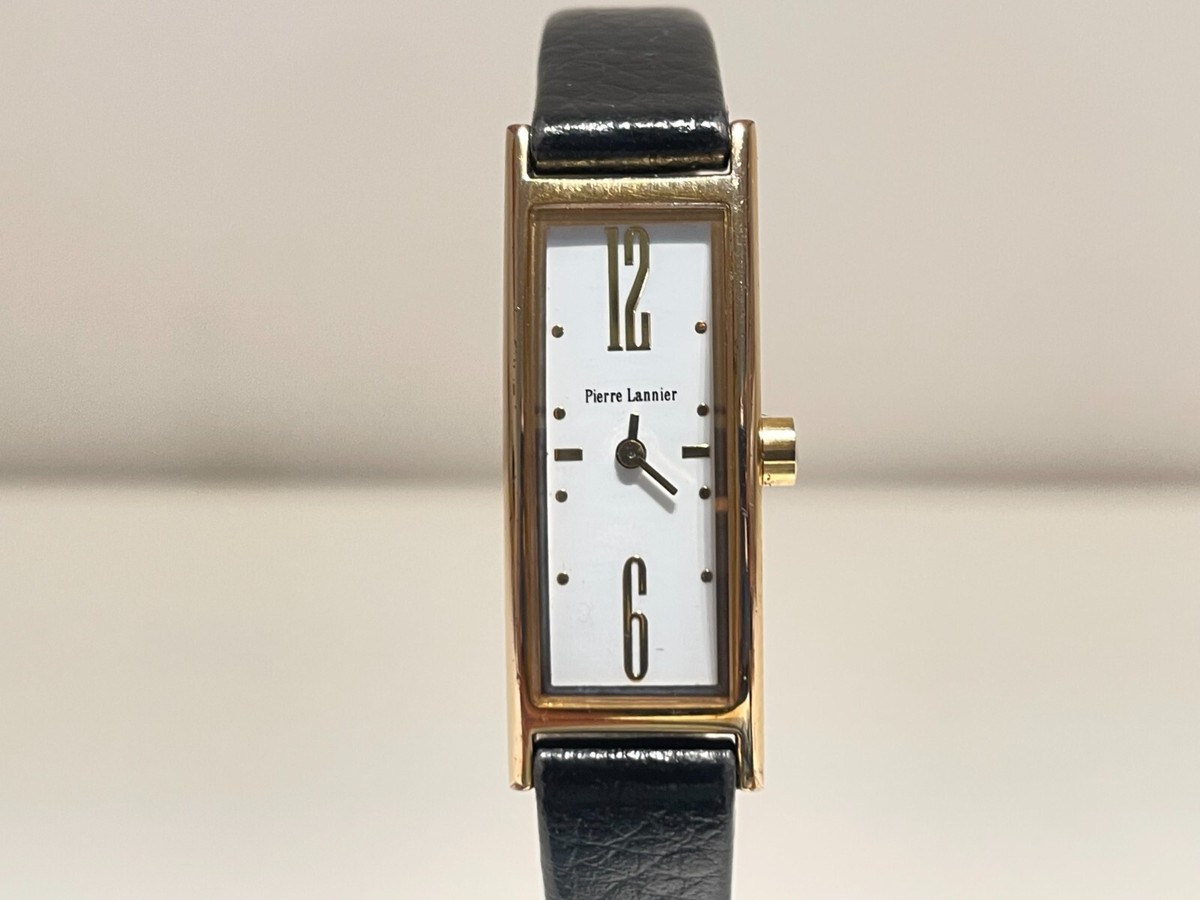 VINTAGE LUXURY SMALL FRANCE GOLD PLATED LADIES QUARTZ WATCH