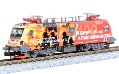 N Scale Hobbytrain Lemke H2780 ÖBB BR1016 Taurus Feuerwehr