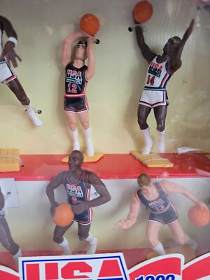 1992 Kenner USA Dream Team Starting Lineup Basketball Figure Set