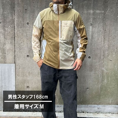 ARC'TERYX x BEAMS 2024 Squamish Hoody Nagomi Beige Brown X-Large