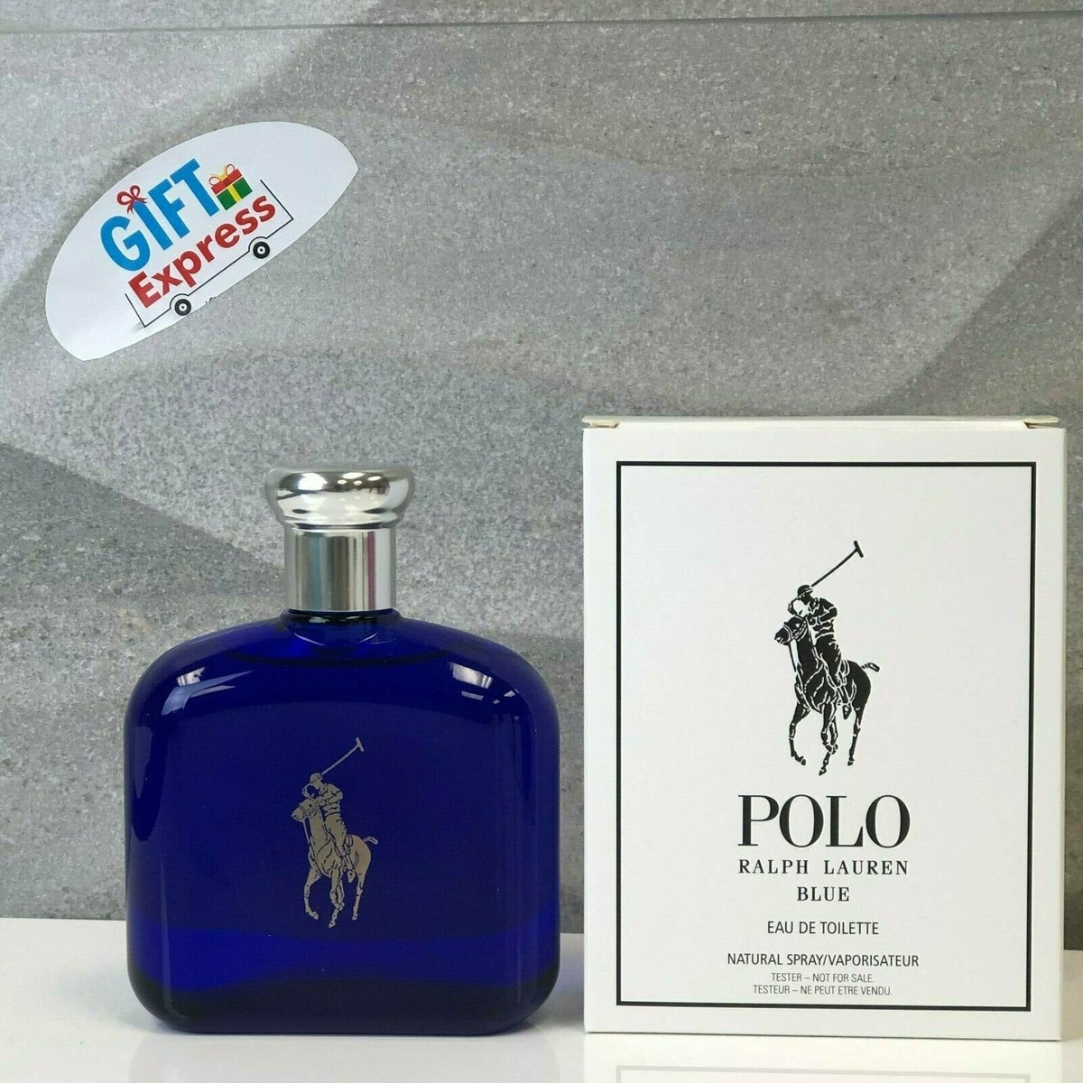 Ralph Lauren POLO BLUE EAU DE TOILETTE 4.2oz Natural Spray in TSTR