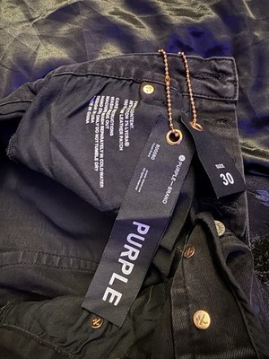 Purple Brand Distressed Paint-Splatter Jeans – Size 30 (New w