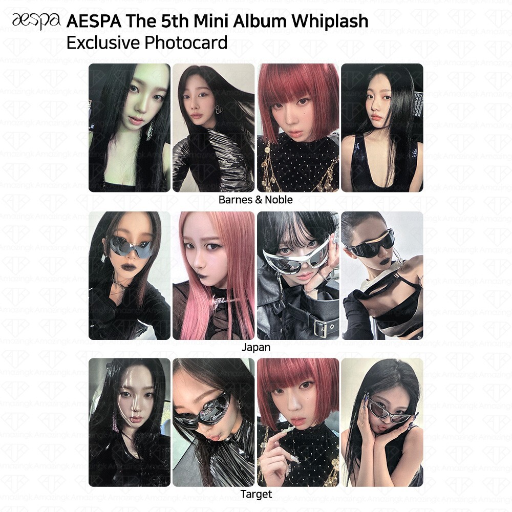 Aespa The 5th Mini Album Whiplash Barnes&Noble Japan Target
