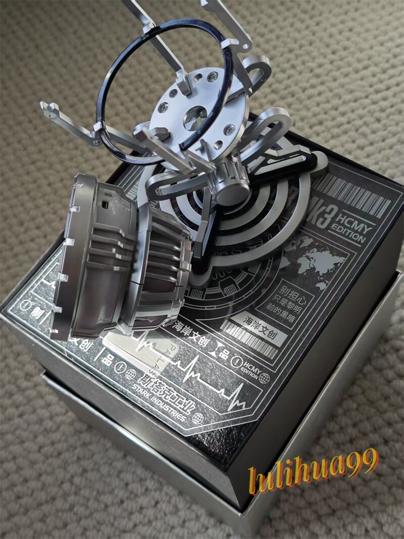 New MK1 Iron Man Arc Reactor LED Light 1:1 Tony Stark Chest Light