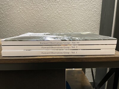 Forward Observations Group Coffee Table Books (Vol 1, 3, 69) Set
