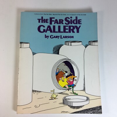 Lot Of 5 The Far Side books by Gary Larson paperback Gallery 1 & 3