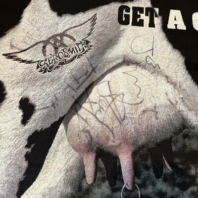 Vintage 90s 1993 Aerosmith Get a Grip Tour Shirt Size XL