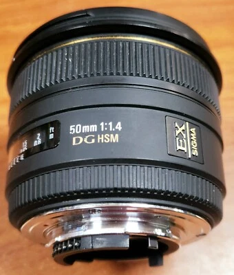 Sigma EX 50mm f/1.4 Camera Lenses for sale | eBay